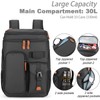 Insulated Cooler Backpack,33 Cans Multifunctional Double Deck Leakproof Cooler Bag