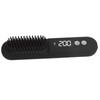 Heated Hair Straightening Brush Negative Ions 30s Fast Heating Rechargeable