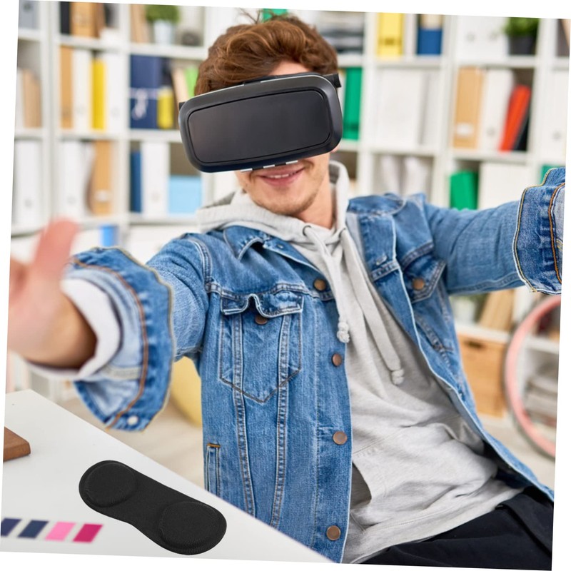 Mikinona Scratch Lens Cover for VR Dustproof Black Durable Memory