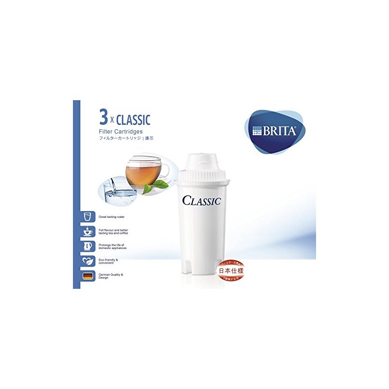 ブリタ 浄水 ポット カートリッジ クラシック 3個セット 【日本正規品】