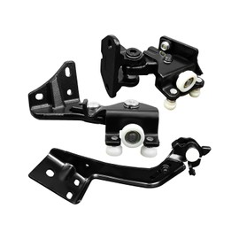 AUGREX Sliding Door Roller Hinge Right Upper-Middle-Lower Full Set Replace 68271842AA 68271843AA 68271845AA Fit for RAM ProMaster 1500 2500 3500 2014-2021