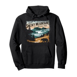 Great Smoky Mountains National Park Tshirt Men Women Bear Pullover Hoodie
