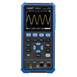 HDS241 OWON Oscilloscope Multimeter 3-in-1 Function 24,000 Readings Multimeter 40MHz Bandwidth 100 kHz Signal Sources 3.5 Inch LCD with 320 x 240 Pixels