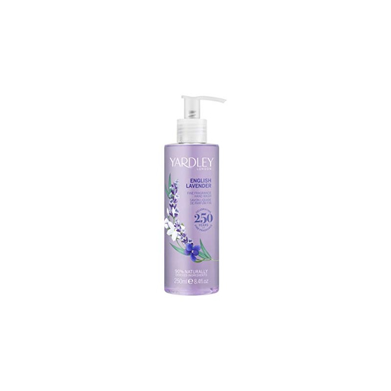Yardley of London English Lavender Hand Wash, Clear