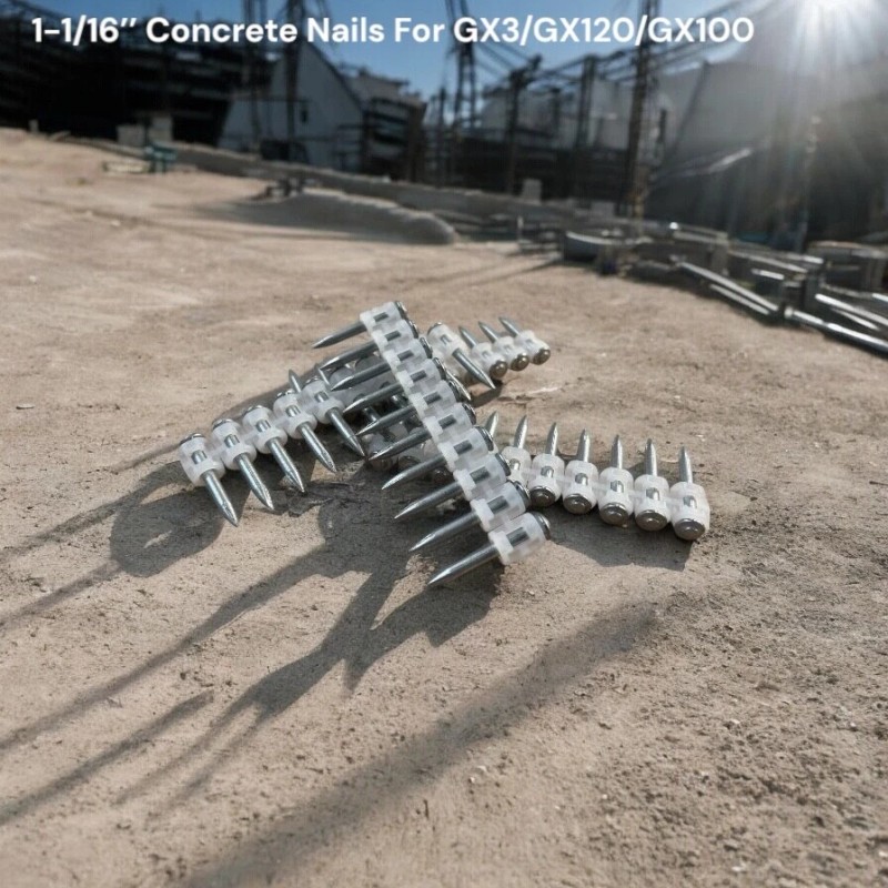 Hilti Gx3/ Hiti Gx120 And Hilti Gx100 1-1/16’’ Concrete Nails