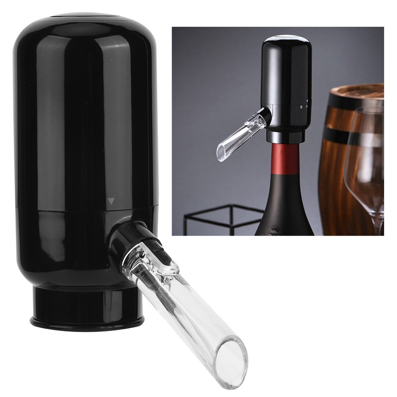 Electric Wine Pourer Fast Intelligent Wine Aerator Decanter Dispenser for