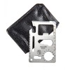 Gadgets Collection 11-IN-1 Multi Function Survival Pocket Card Tool Outdoor