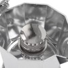 Moka Pot with Double Valve 150ML octagonal Aluminum Moka Stovetop