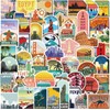 50 Pack Global Destination Locations Sticker Pack