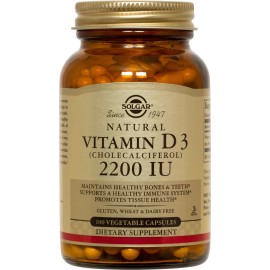 Solgar Vitamin D3 Cholecalcifero
