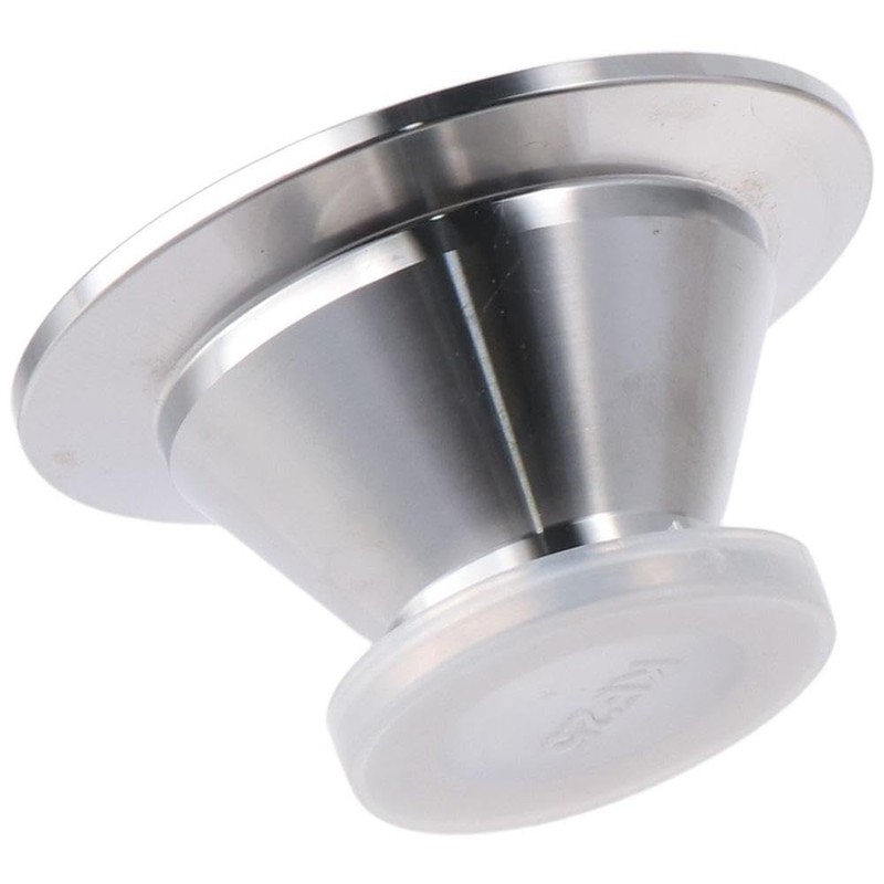 AllGIFT Reducing Pipe Silver Durable ISO-KF Flange Tapered Pipeline KF50