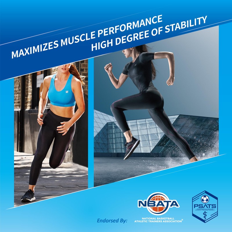 LP SUPPORT Women's AIR Compression Long Tights Workout Fitness Yoga