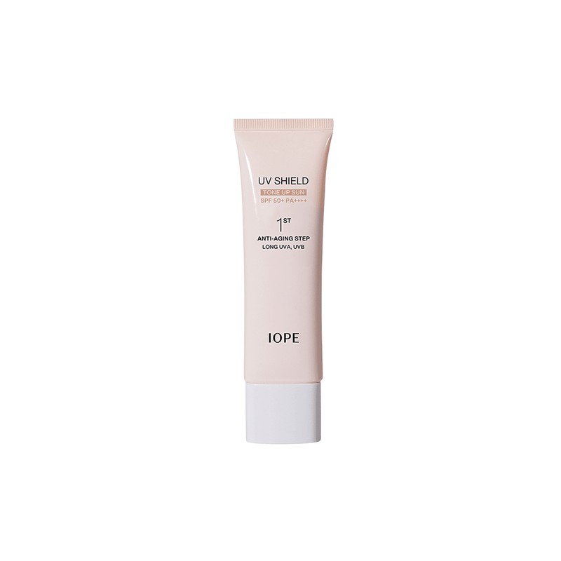IOPE 아이오페 UV 쉴드 톤업 선 50ml×1개 매끈결광 IOPE UV