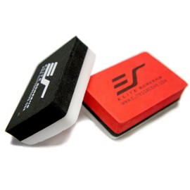 Elite Screens ZER1 Elite High Density WhiteBoardScreen Eraser, 2 pcs Set