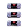 Red Heart Super Saver Yarn, 3 Pack, Monet 3 Count