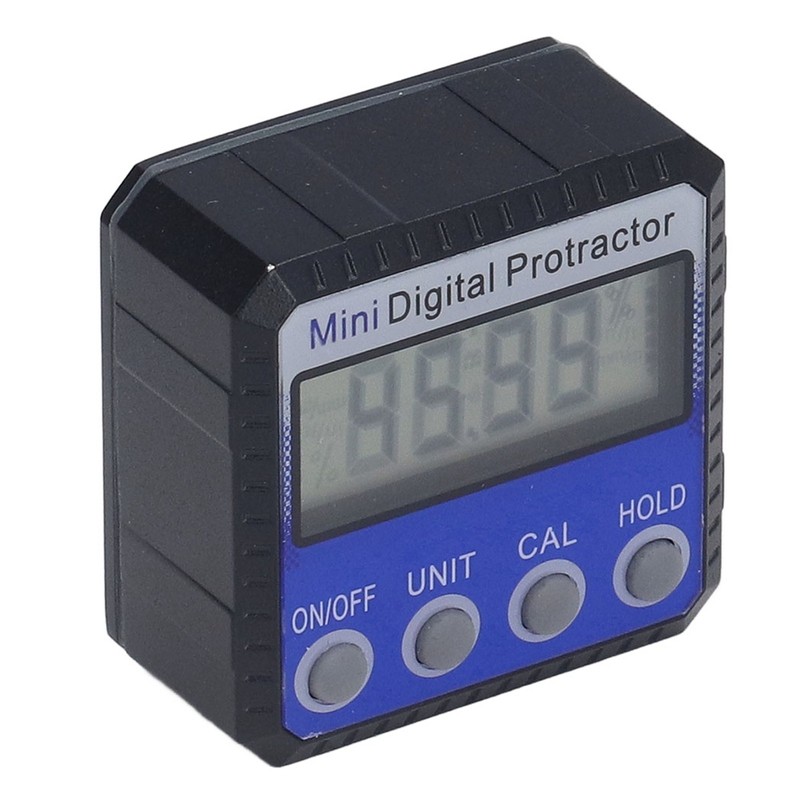 Digital Inclinometer Magnetic 360° 4 Units Portable Digital Angle Gauge