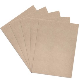 Aida Cloth 14 Count Cross Stitch Fabric,12×18inch,5Pcs (tan)