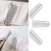 PLASTIFIC Pack of 20 Metal Curtain Hooks Pinch Pleat Header