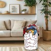 Personalize Baseball Laundry Basket Oxford Cloth Foldable Funny Laundry Hamper