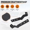 AUTOVIC Ditch Light Mounting Bracket with Bolts & Nuts for