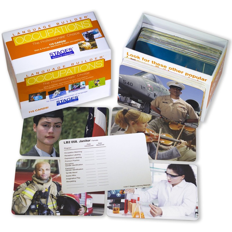 Stages Learning Materials Language Builder Occupation, Career & Community Helper