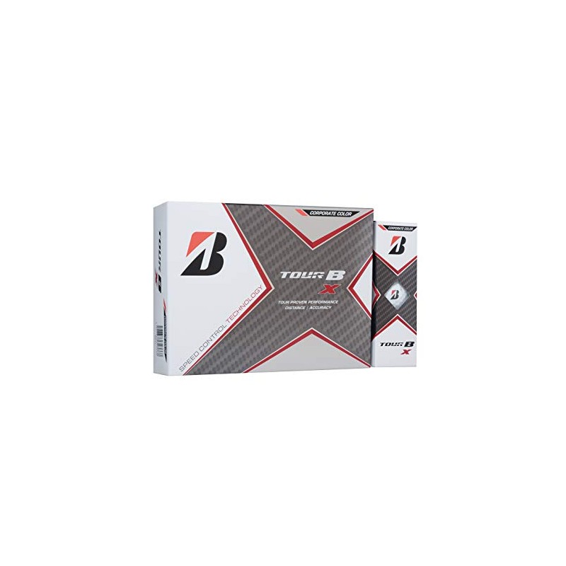Bridgestone Tour B X 2020 Model Golf Ball, 12 Balls,