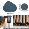 Placemats and Coasters, Double Sided Available Leather Table Mats Set