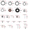 JIAD Floor Jack Seal Replacement Kit Suitable for 93657 4