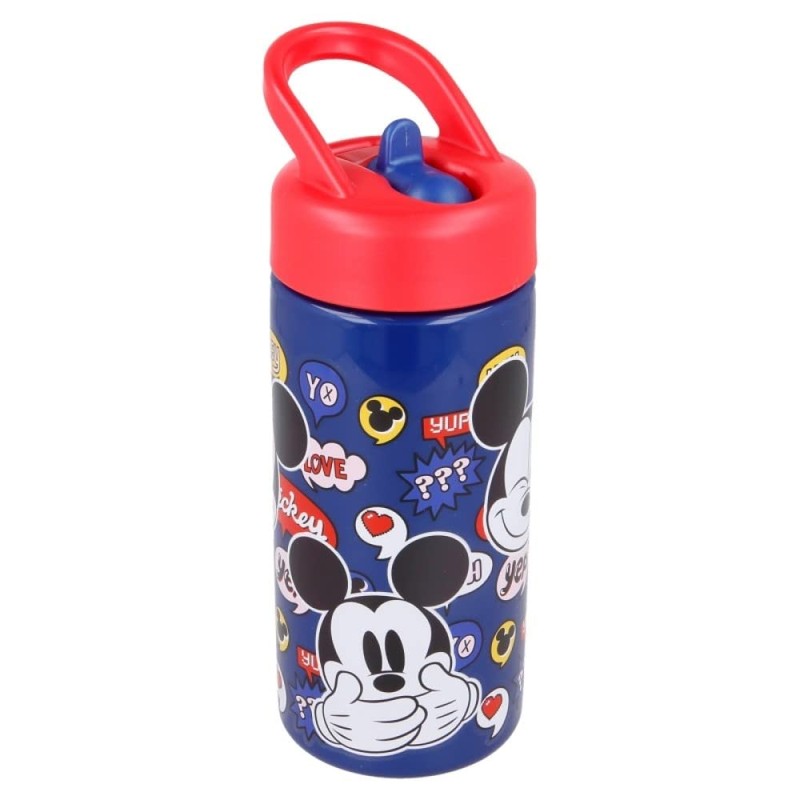 OM SUPPLIES Mickey Reusable Sipper Water Bottle Drink Bottle with