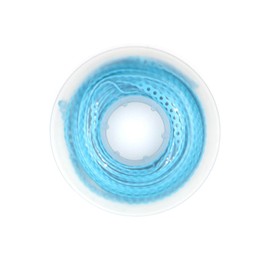 RUCYAI 15Feet Dental Orthodontic Elastic Rubber Power Chains Braces Bands Long/Closed/Short (Short, Light Blue)