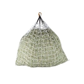 Freedom Feeder Mesh Net Full Day Slow Horse Feeder — Designed to Hold 30 lbs/4 Flakes of Hay and Feed Horse All Day — Reduces Horse Feeding Anxiety and Behavioral Issues