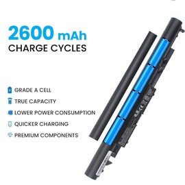 HSX JC03 JC04 Laptop Battery for HP Pavilion 919700-850 919701-850 919681-421 15-BS000 15-BW000 17-AK000 17-BS000 15-BS015DX 15-BS113DX-Compatible with 10.95V-14.8V [2600mAh/38.48Wh]