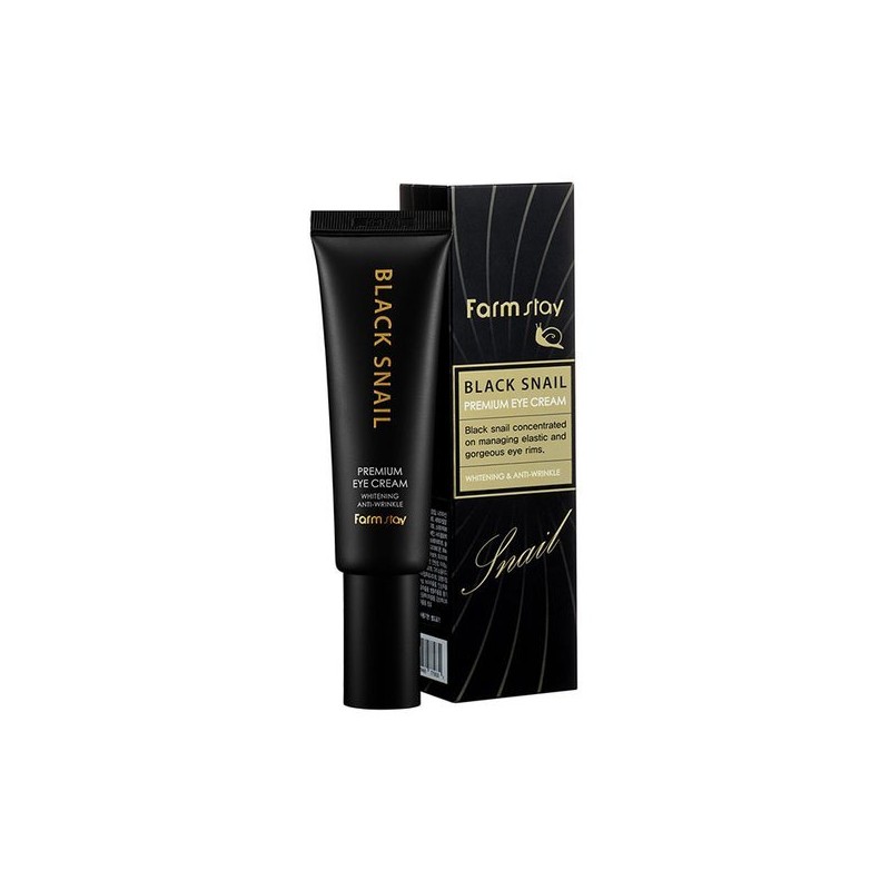 Farm Stay 팜스테이 블랙 스네일 프리미엄 아이크림 50ml Farmstay Black