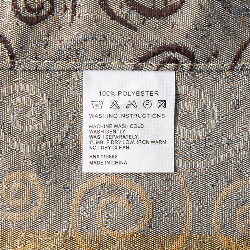 Popular Bath Shower Curtain, Miramar Collection, 70" x 72", Multicolor