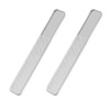 2 Pcs Glass Nail Files, Crystal Glass Nail Buffer Files