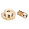 QUARKZMAN Worm Gear Set - 0.5 Module 60:1 Reduction Rate