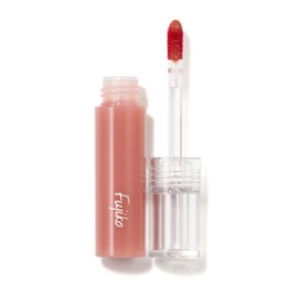 Fujiko Nuance Slap Tint 09 Azuki Bean Milk Beige 0.1 oz (2.8 g) Tint Lip Tint Moisturizing Nuance Beige Gloss Beauty Ingredient