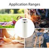 Intelligent TemperatureSensitive Vacuum Cup Mirror Smart TouchScreen Insulation Cup(Creamy White