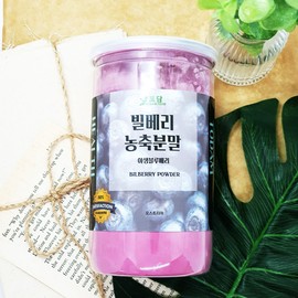 Bilberry powder anthocyanin BILBERRY extract Bilberry dried extract powder 260g airtight container / 빌베리 분말 안토시아닌 BILBERRY 추출물 빌베리건조엑기스 가루 260g밀폐용기