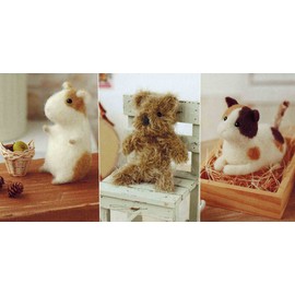 ハマナカ ニードルわたわた(染色・スポンジ色)3個セット H440-003-313