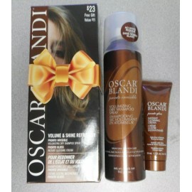 OSCAR BLANDI VOLUME & SHINE REFRESHER SHAMPOO SPRAY & GLOSSING CREAM NIB