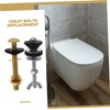 LALAFINA 4pcs Toilet Tank to Bowl Bolt Kit Heavy Duty
