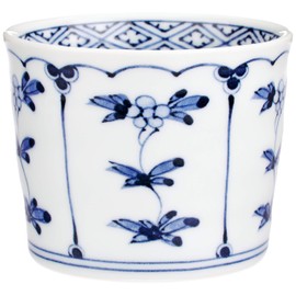 Hama Pottery Hasami Pottery 216800 Takayama Pottery Buckwheat Chiyoguchi Split Flowers, 1 Piece