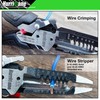 HURRICANE 6-in-1 Wire Stripper, Crimping Tool, Wire Cutter Stripping Tool,