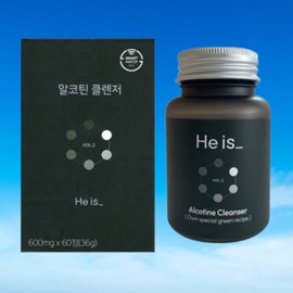 Heese Alcotine Cleanser 1 box of 60 tablets, 1 month's supply, nicotine release related ingredients / 히이즈 알코틴 클렌저 1박스 60정 1개월분 니코틴 배출 관련성분