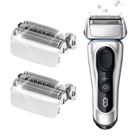 Series 8 83M Electric Shaver Head Replacement,Compatible with Braun S8 Replacement Head Electric Razor Blades Model 8370cc,8340s,8350s,8467,2 Pack