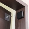Wire No-Drill Door Closer Black 2ea