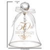 Hortense B. Hewitt Accessories 50th Anniversary Glass Bell
