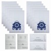 KENSHIRE 10 pack compact classic C1 3D efficiency dust bags
