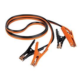 TRUPER Cables Pasa Corriente 3 m, Calibre 8 AWG, Naranja CAP-3008T